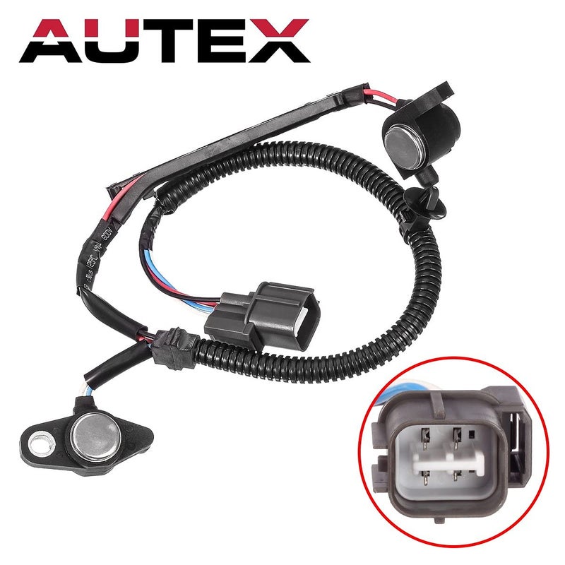 AUTEX Crankshaft Position Sensor 37840-PAA-A00 37840P0AA01 PC133 Compatible with Honda Accord 1995-2002, Honda Odyssey 1996-1998, Honda Prelude 1996-2001, Acura CL 1997-1999, Isuzu Oasis 1996-1999 - Image 2